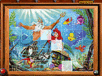 Puzzle księżniczka Ariel