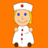 Kolorowanka pielęgniarka