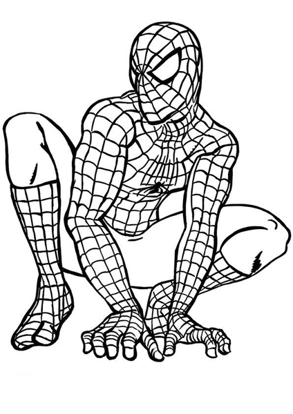 Malowanka Spiderman