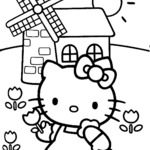 Kolorowanka z Hello Kitty