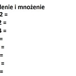 Mnożenie i dzielenie dla dzieci