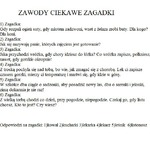 Zagadki do wydruku