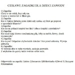 Zagadki i odpowiedzi